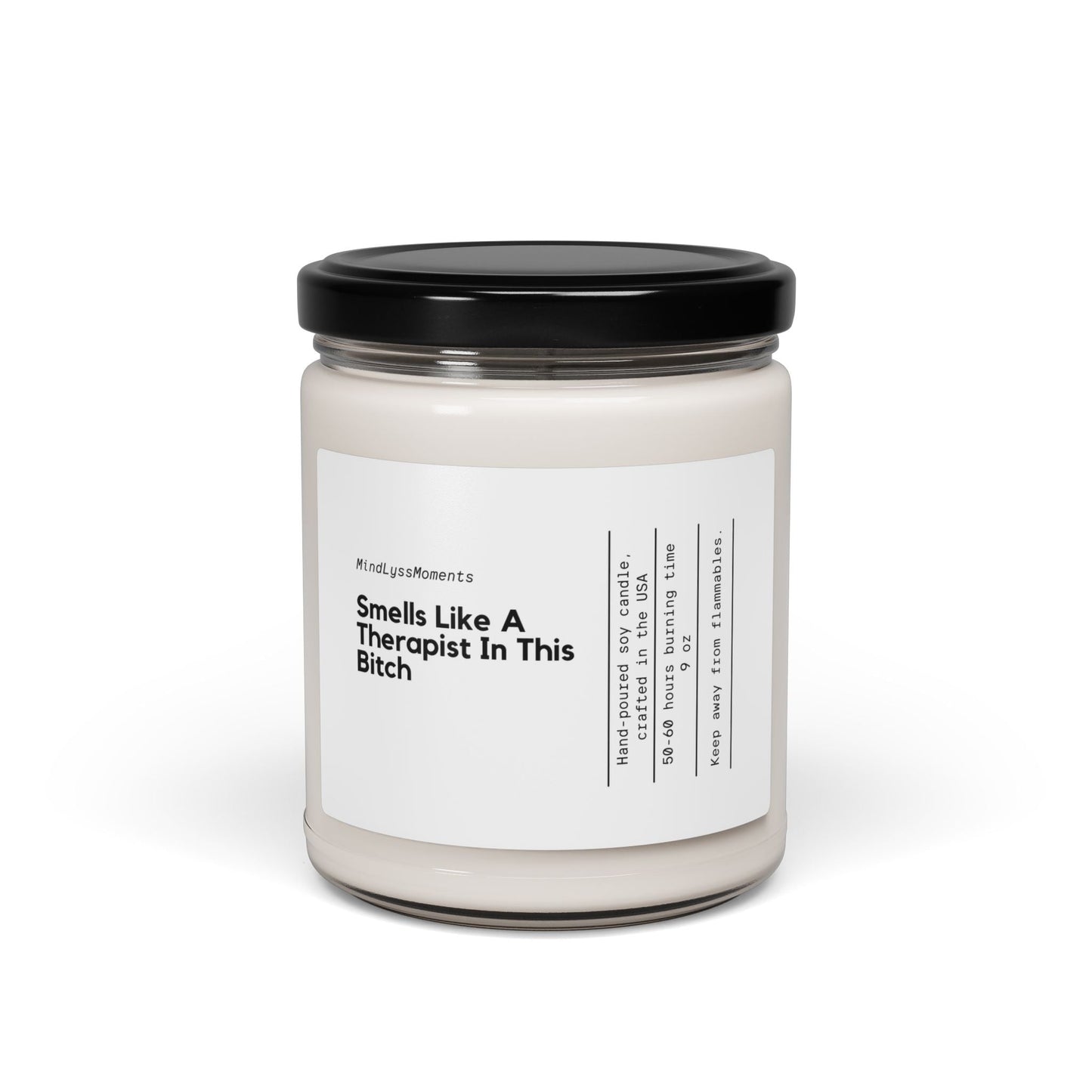 Smells Like A Therapist In This B*tch Candle (9oz) Printify