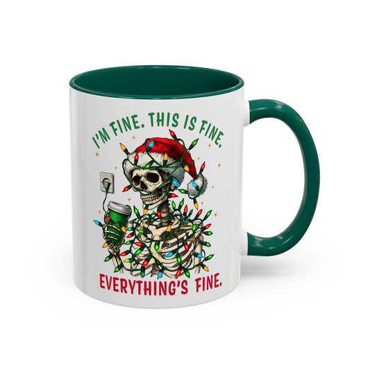 I'm Fine. This Is Fine. Everything's Fine. Mug (11oz, 15oz) Printify