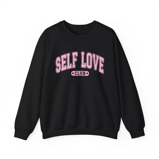 Self Love Club Crewneck - MindLyssMoments LLC