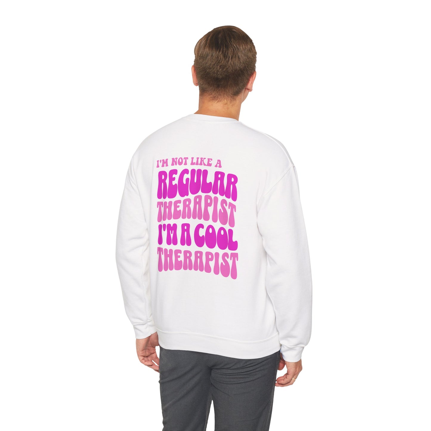 The Cool Therapist (Pink) Crewneck