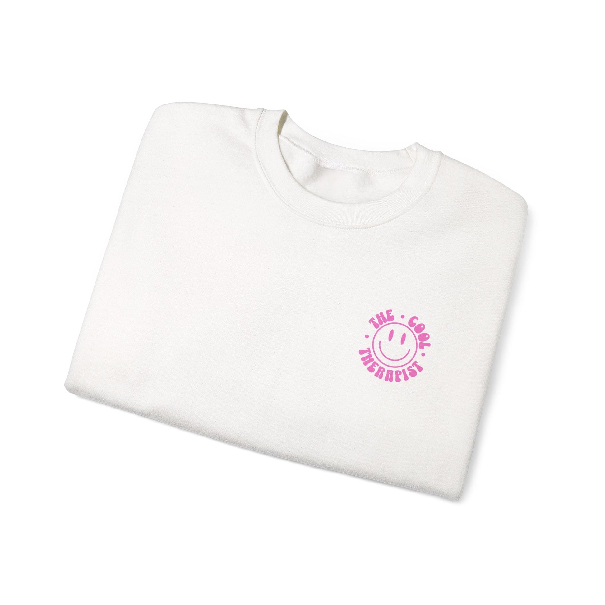 Cool Therapist (Pink) Crewneck Printify
