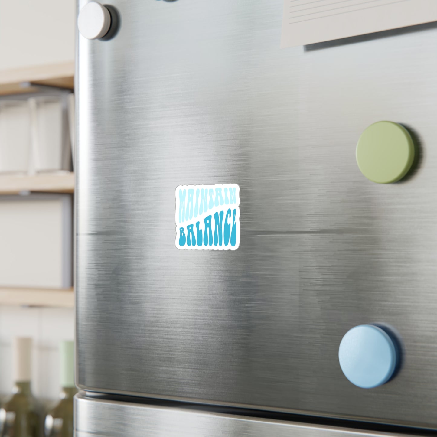 Maintain Balance Vinyl Decal