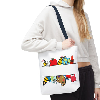 School Supplies Tote — Personalization Available!