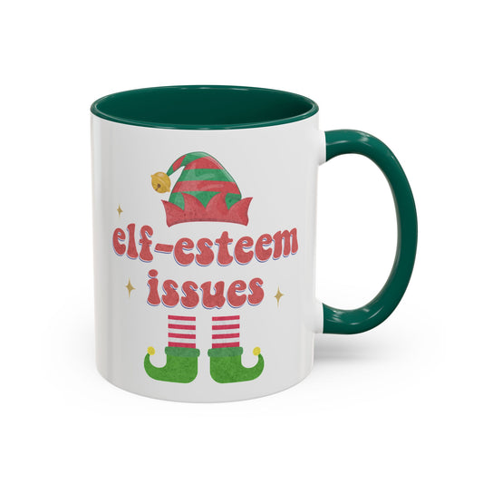 Elf-Esteem Issues Mug (11oz, 15oz)