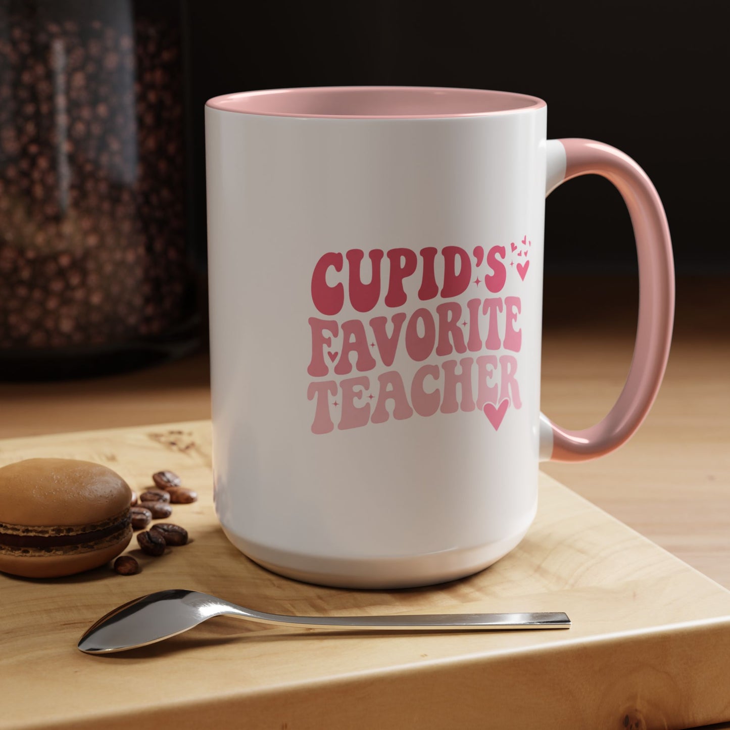 Cupid's Favorite Teacher Mug (11oz, 15oz)