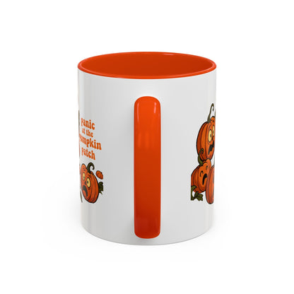 Panic at the Pumpkin Patch Mug (11oz & 15oz) Printify