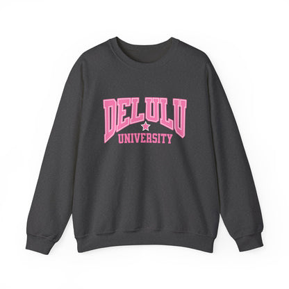 Delulu University Crewneck