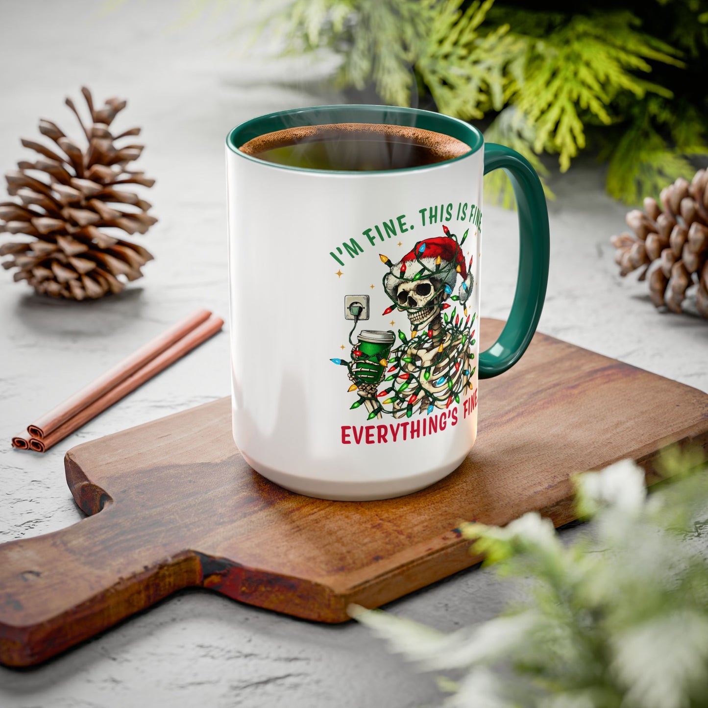 Everything's Fine. Mug (11oz, 15oz)