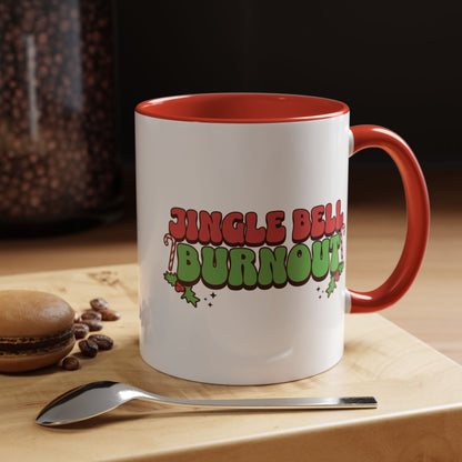 Jingle Bell Burnout Mug (11oz)