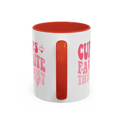 Cupid's Favorite Therapist Mug (11oz, 15oz)