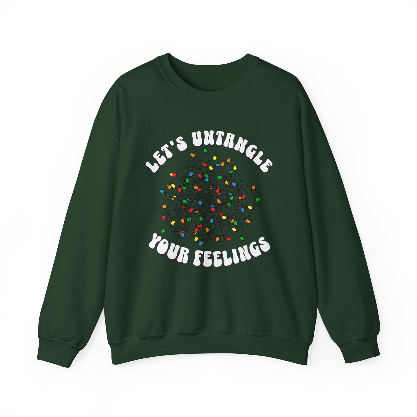 Let’s Untangle Your Feelings Crewneck Printify