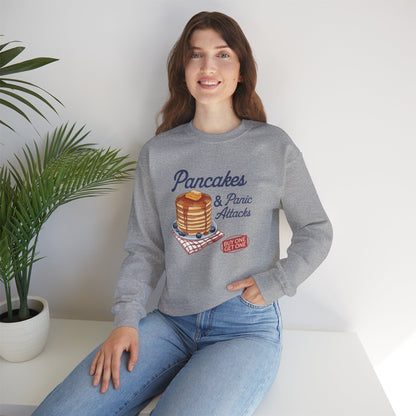 Pancakes and Panic Attacks Crewneck
