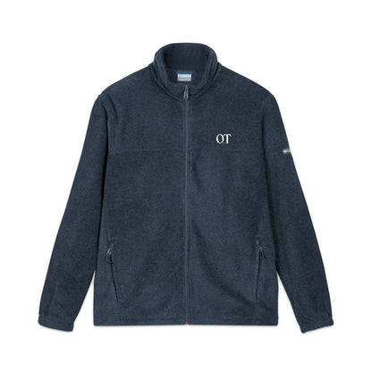 OT Unisex Columbia Fleece Jacket (Embroidered) Printify