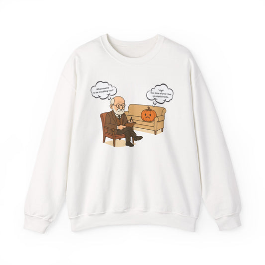 Freud, Fall, Feelings Crewneck Printify