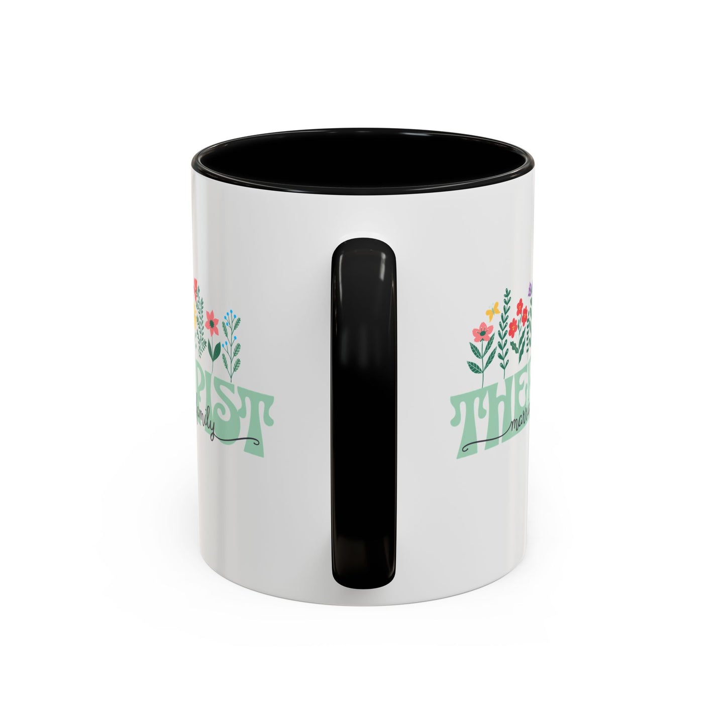 Floral Marriage and Family Therapist Mug (11oz)