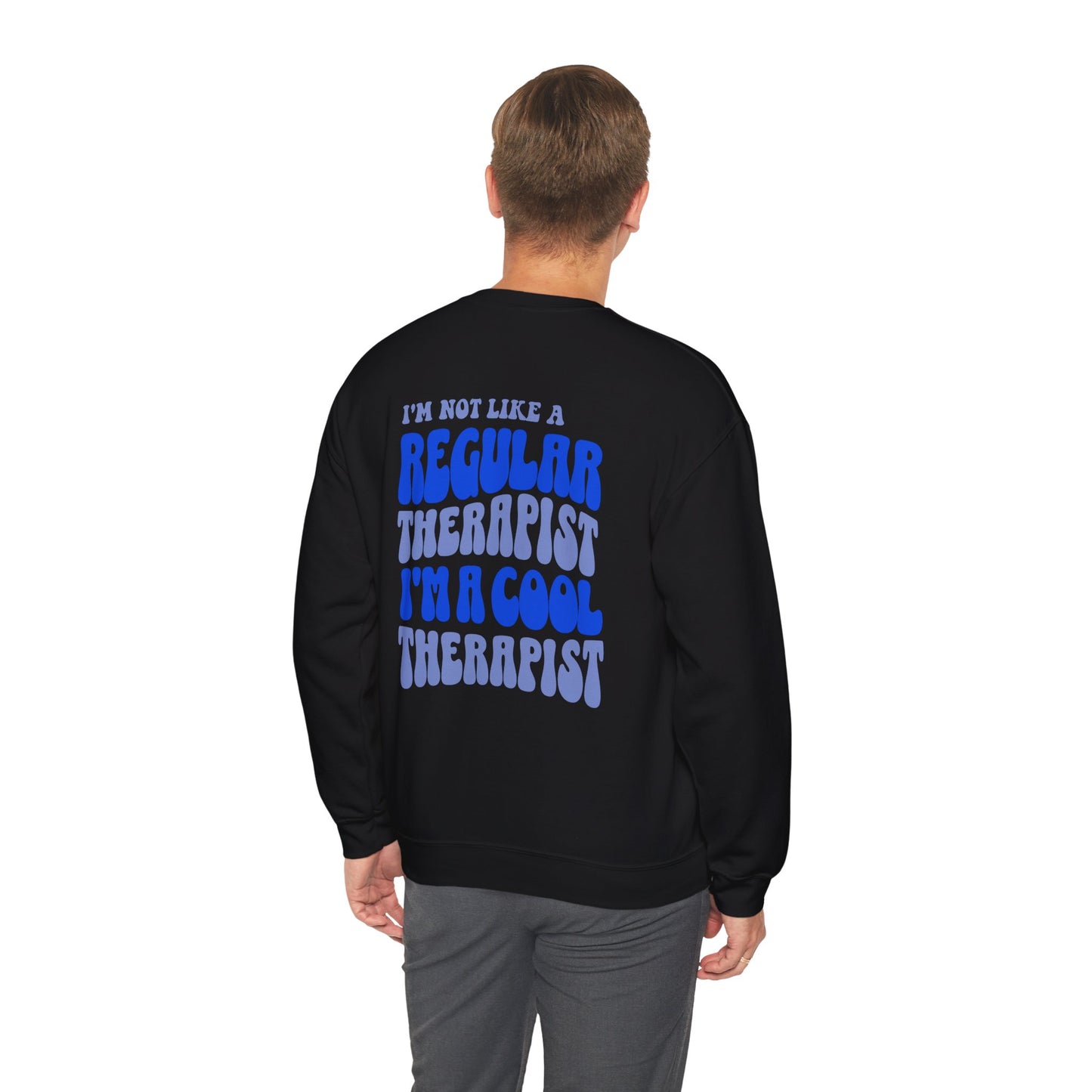 The Cool Therapist (Blue) Crewneck
