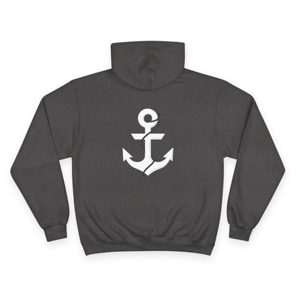 Stay Grounded Champion Hoodie Printify