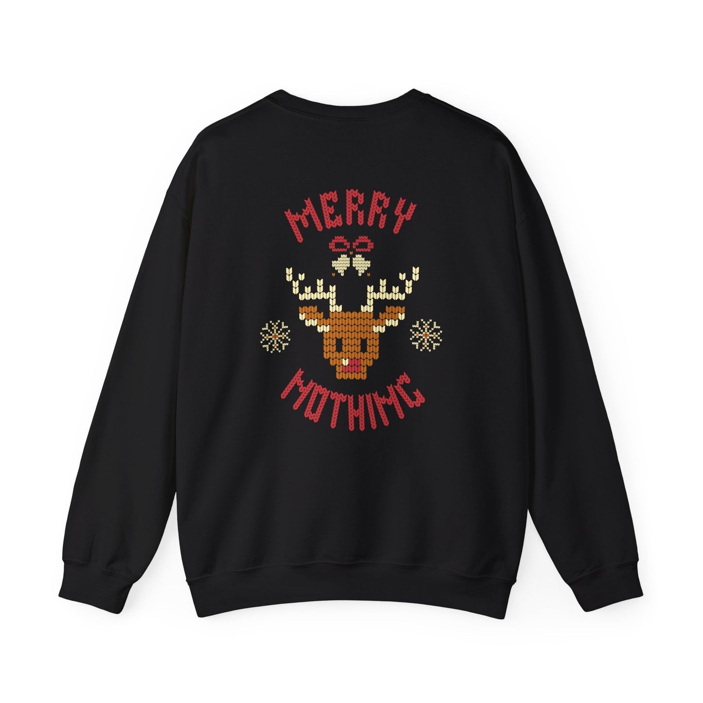 Merry Nothing Ugly Christmas Crewneck Printify