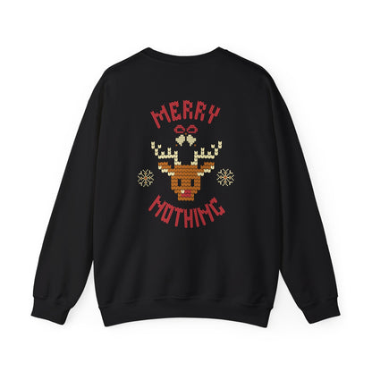 Merry Nothing Ugly Christmas Crewneck Printify