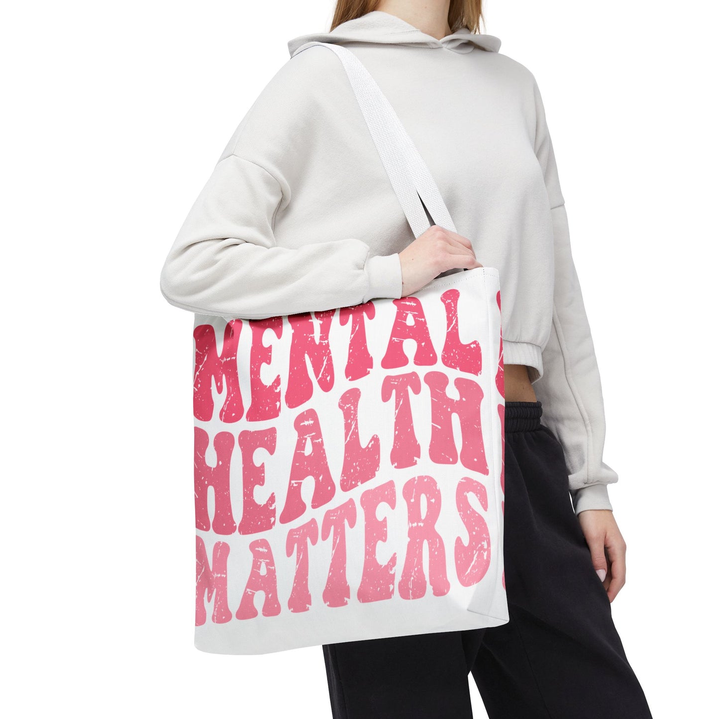 Mental Health Matters (Pink) Tote