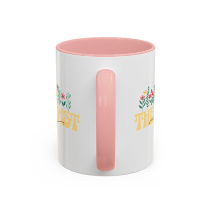 Art Therapist Floral Mug (11oz)
