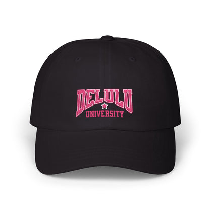 Delulu University Embroidered Hat