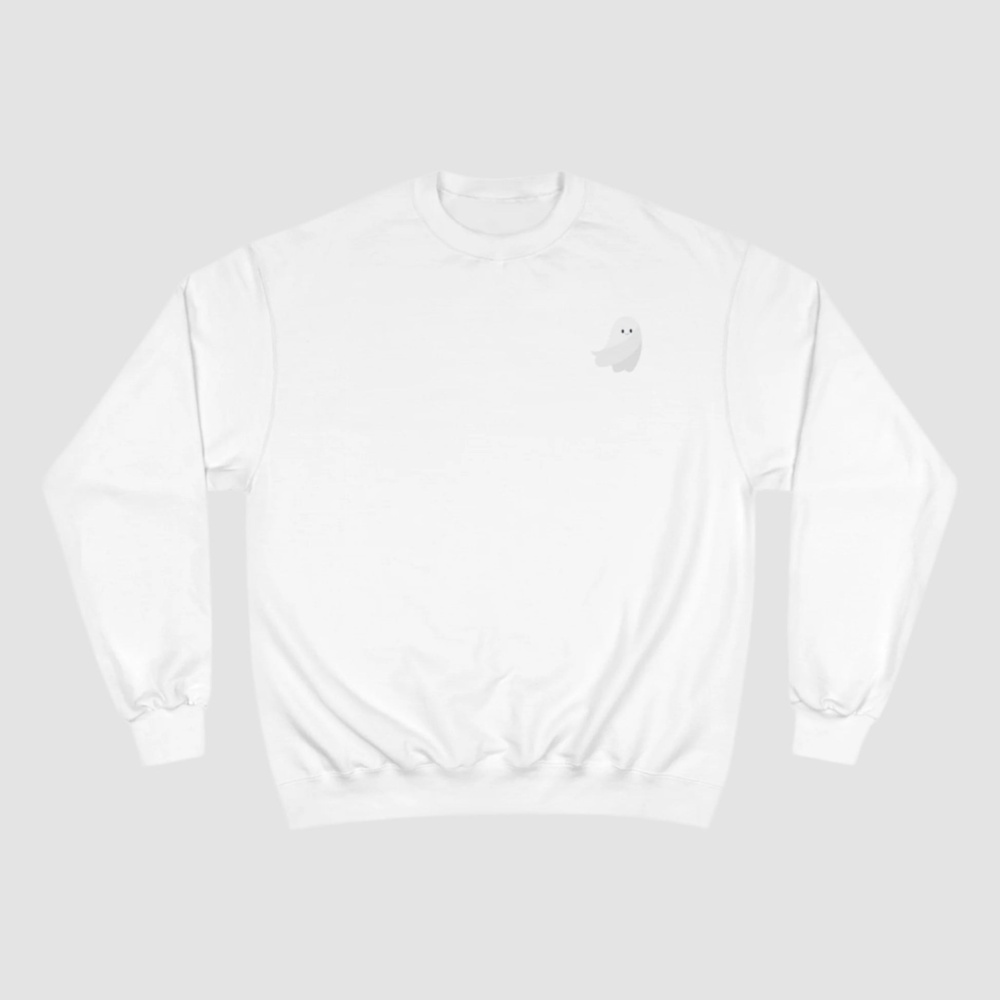 Ghosting My Worries One Day At A Time Champion Sweatshirt Printify