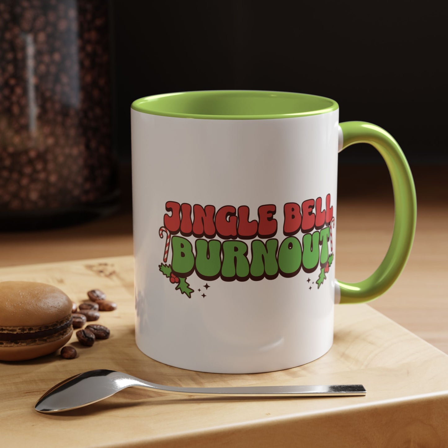 Jingle Bell Burnout Mug (11oz)