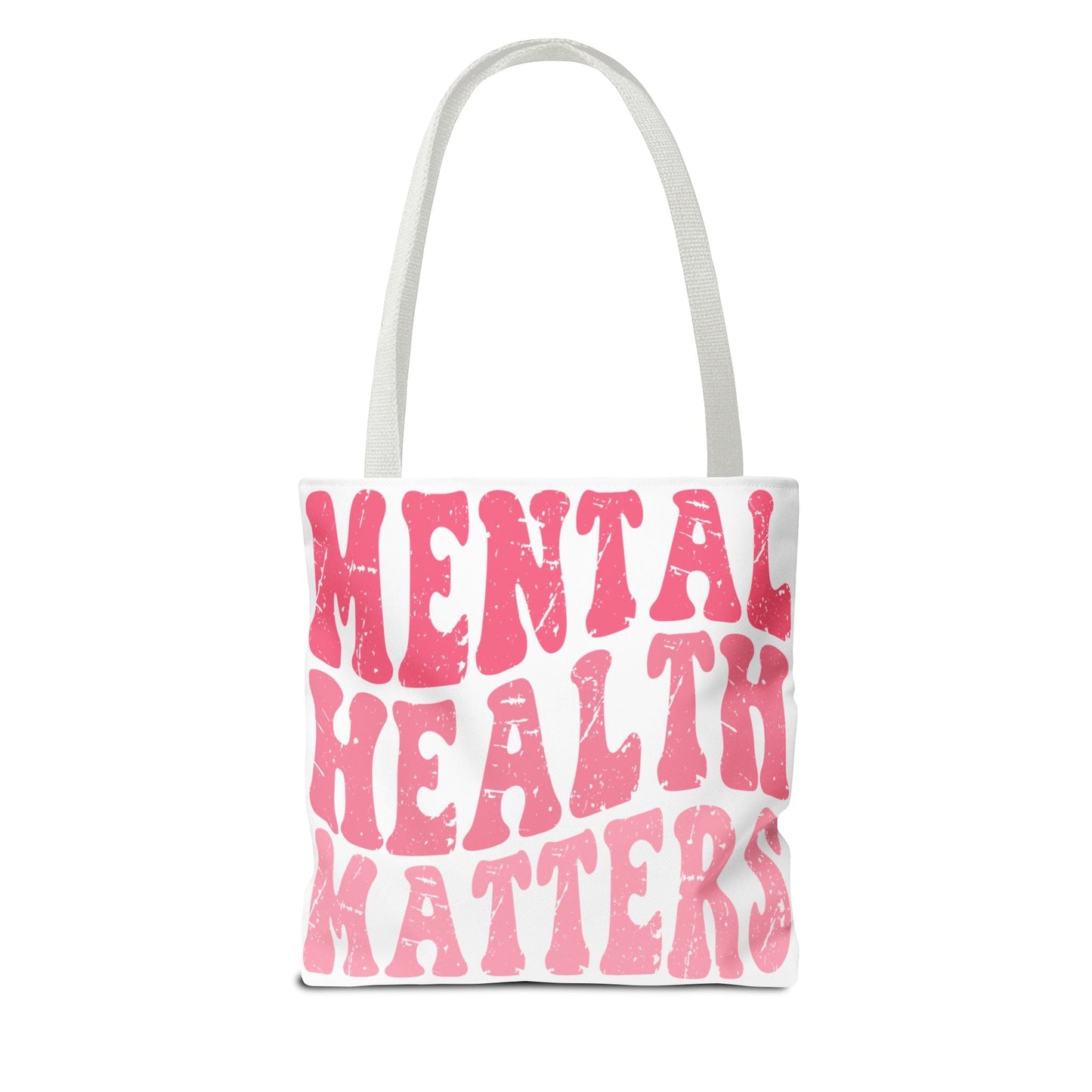 Pink Mental Health Matters Tote Printify