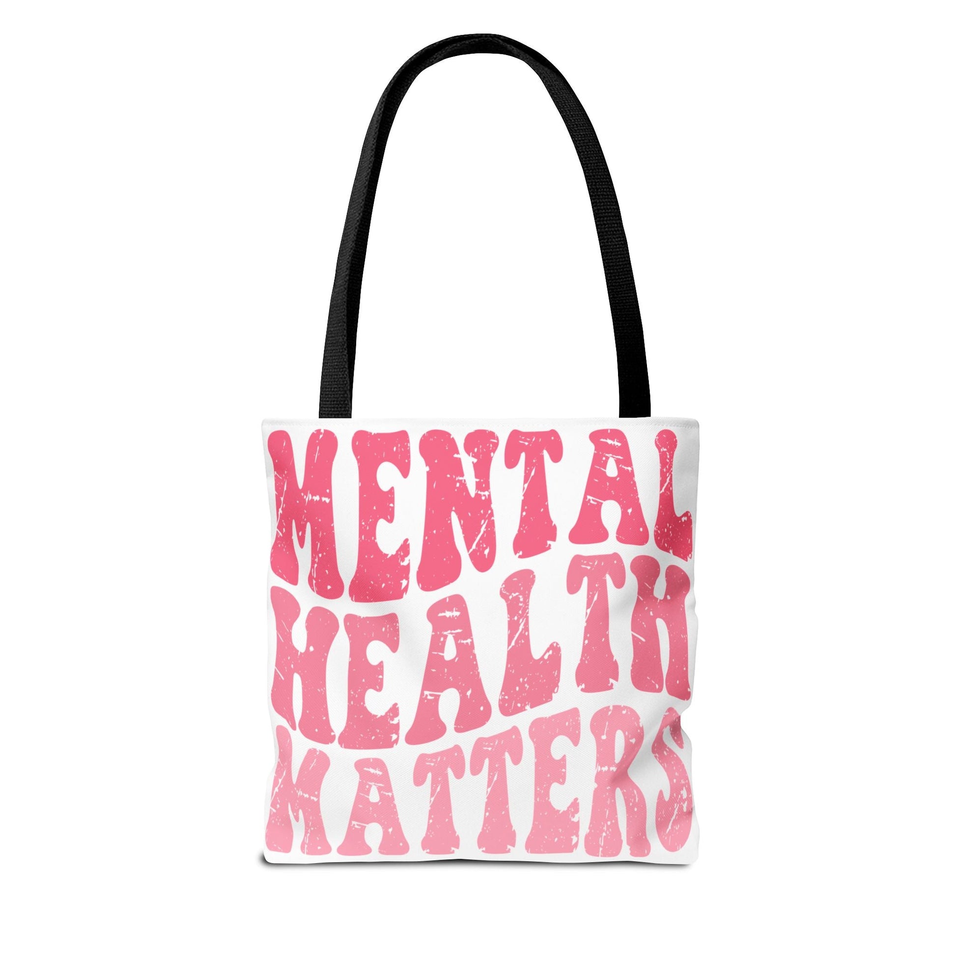 Pink Mental Health Matters Tote Printify