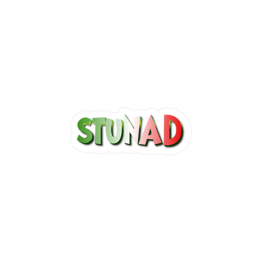 Stunad Vinyl Decal Printify