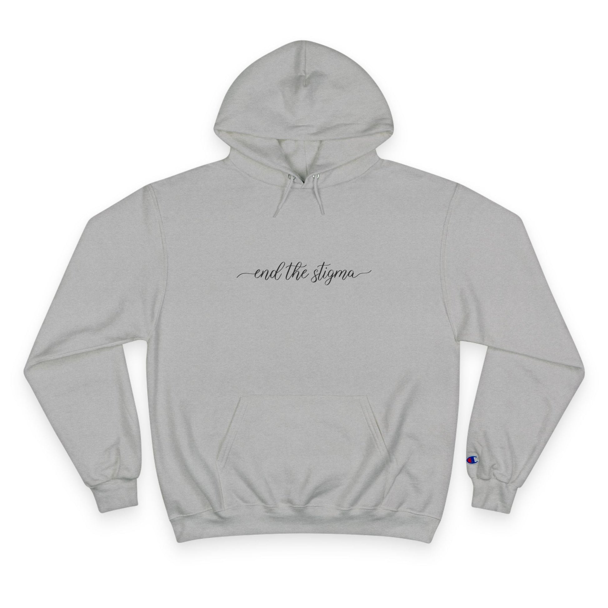 End the Stigma Champion Hoodie Printify