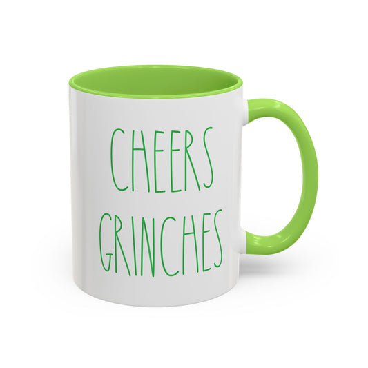 Cheers Grinches Mug (11oz, 15oz) Printify