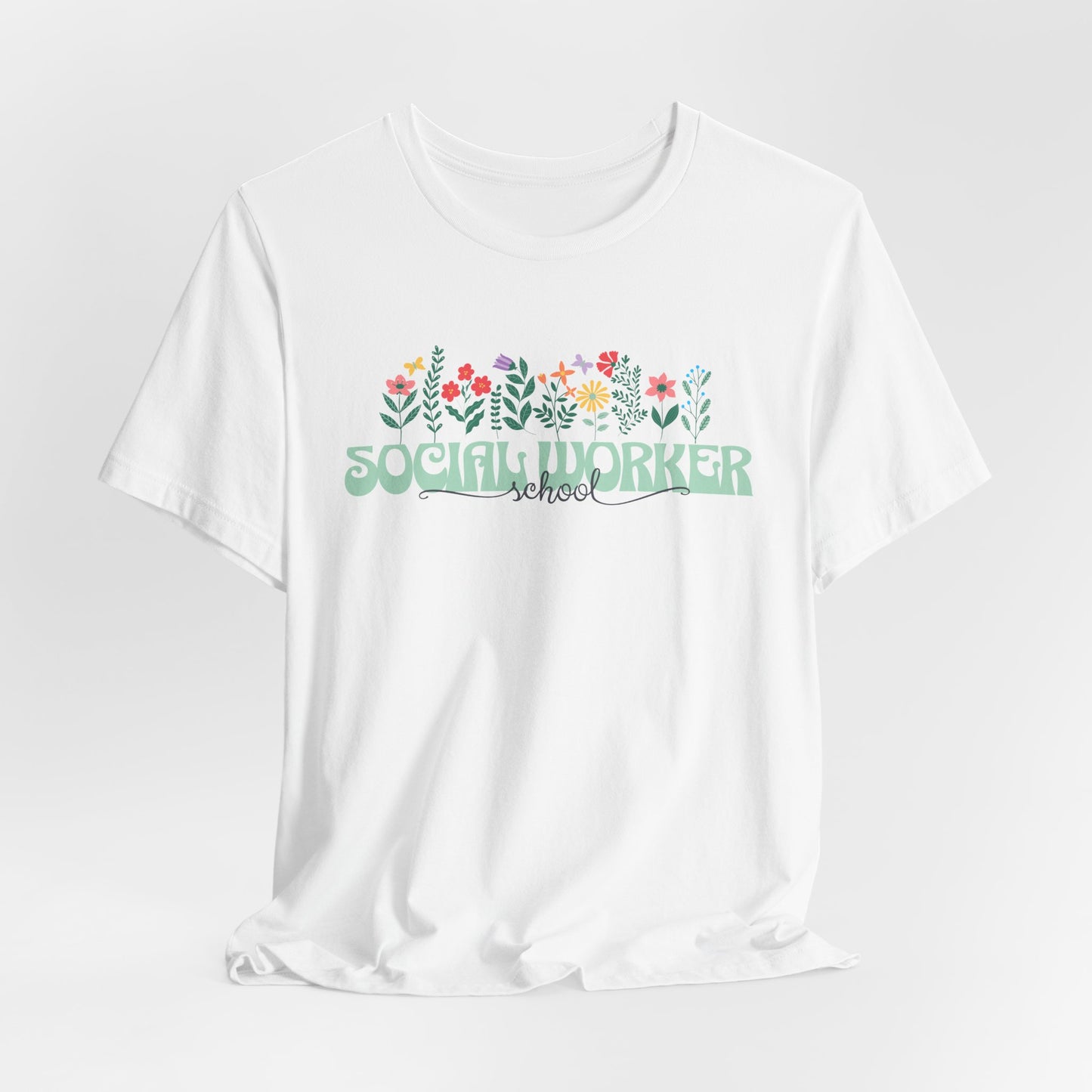 School Social Worker Unisex Bella+Canvas Tee