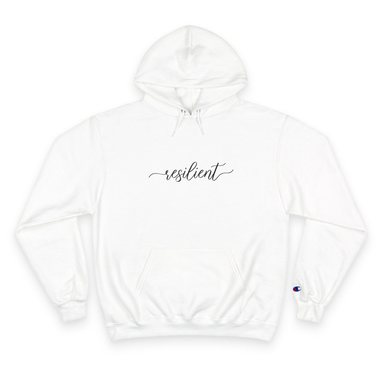 Resilient Champion Hoodie Printify