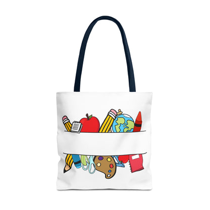 School Supplies Tote — Personalization Available!