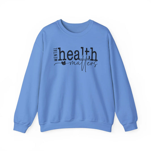 Mental Health Matters Crewneck - MindLyssMoments LLC