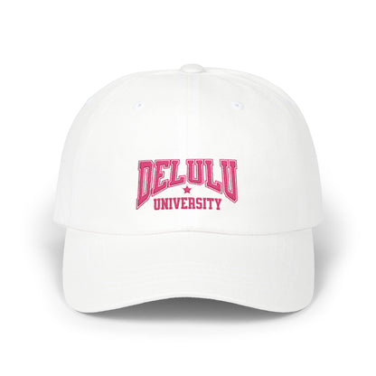 Delulu University Embroidered Hat