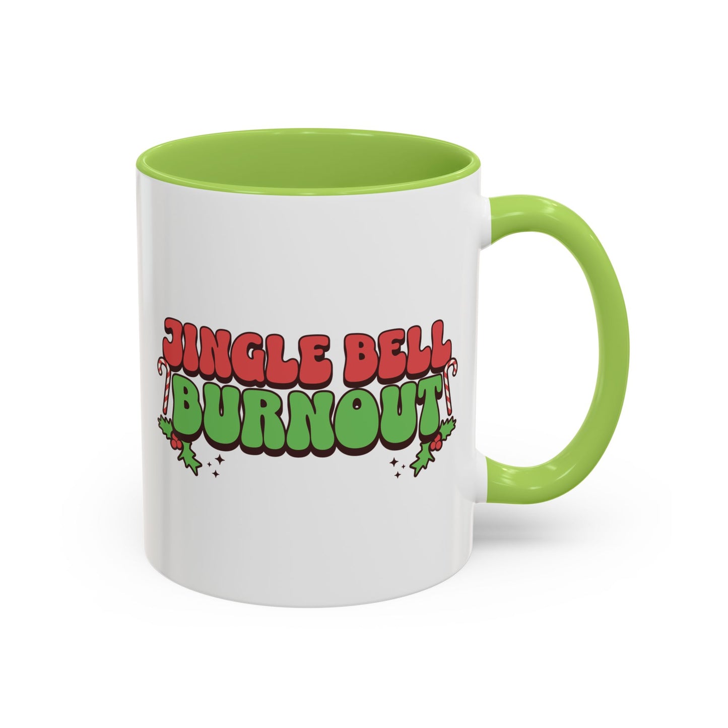 Jingle Bell Burnout Mug (11oz)