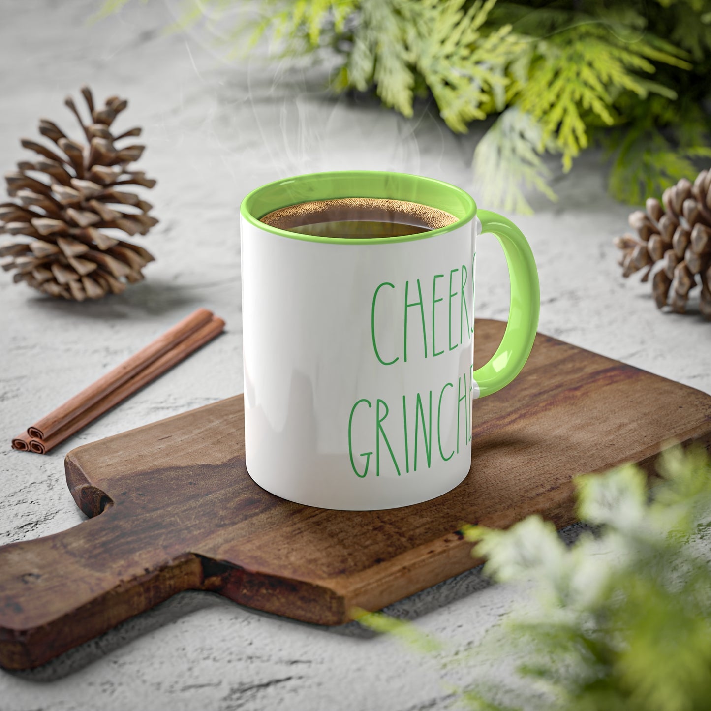 Cheers Grinches Mug (11oz) Printify