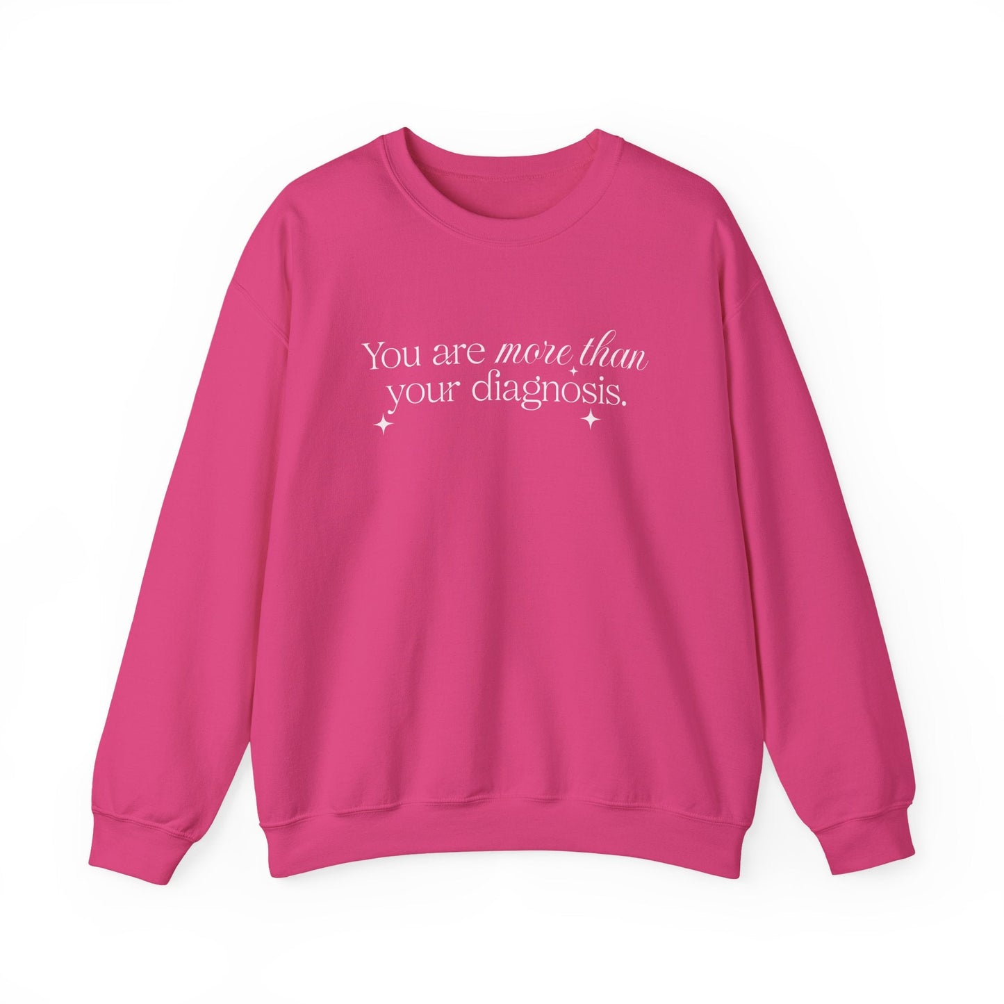 You Are More Than Your Diagnosis Crewneck Printify