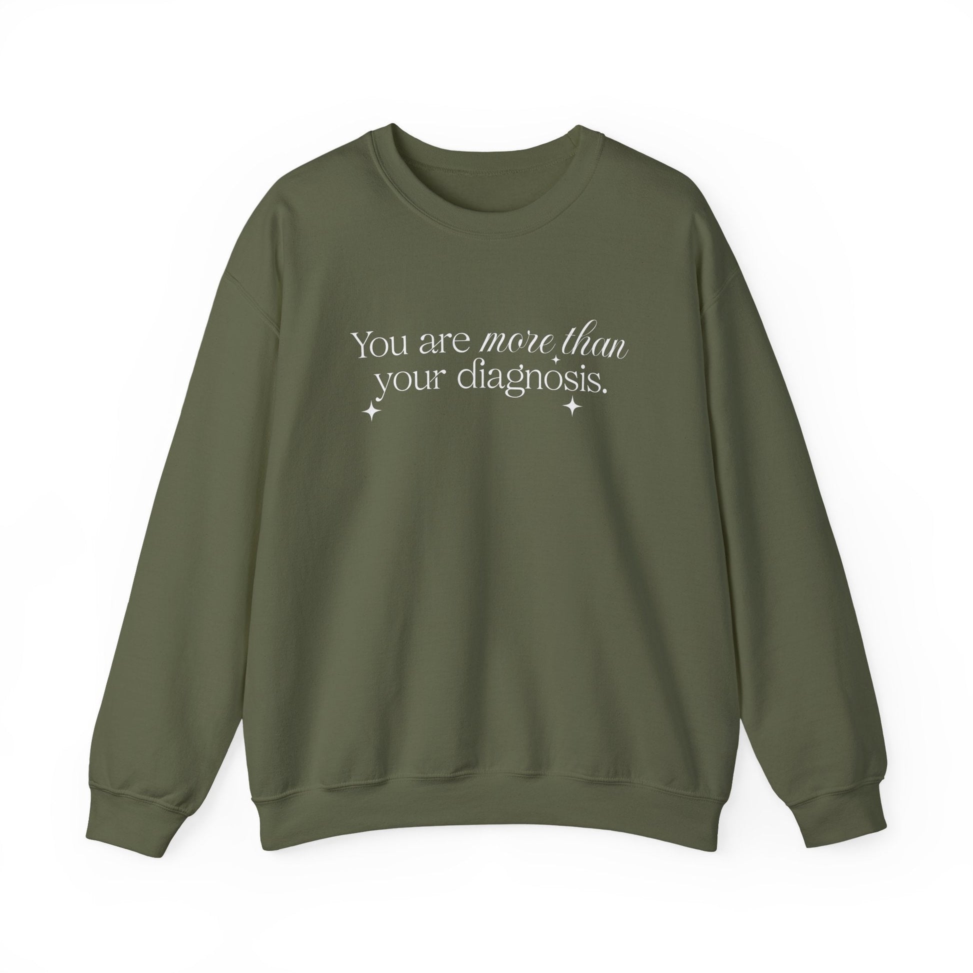 You Are More Than Your Diagnosis Crewneck Printify