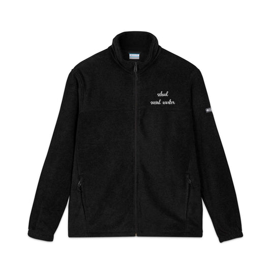 School Social Worker Unisex Columbia Fleece Jacket (Embroidered) Printify