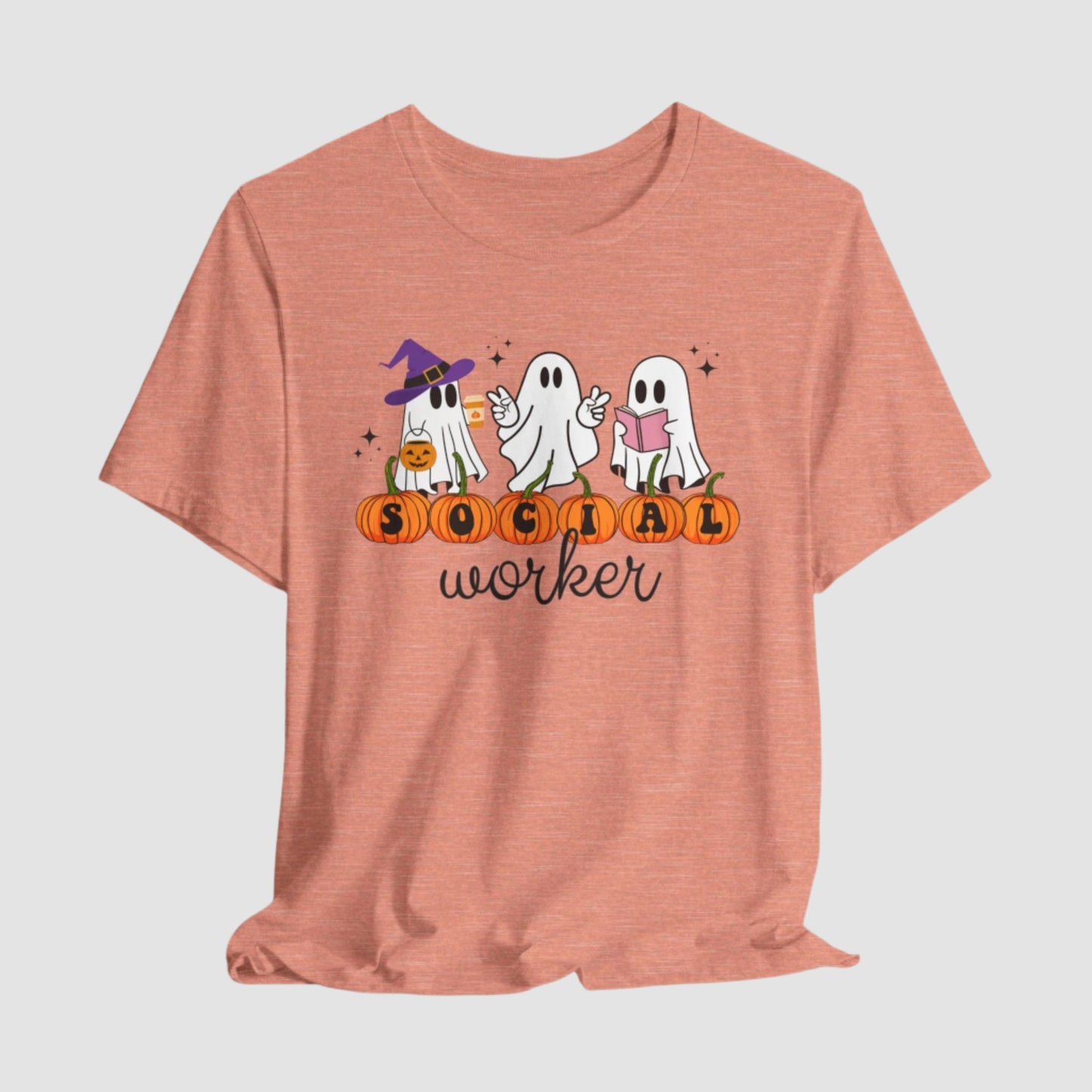 Social Worker Halloween Unisex Bella+Canvas Tee