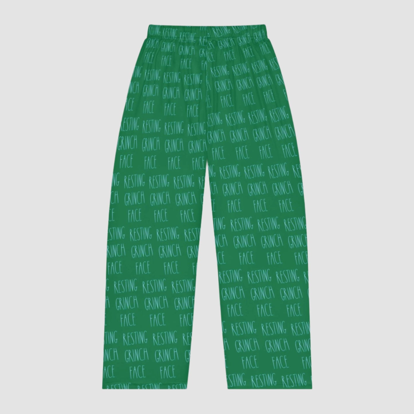 Resting Grinch Face Women's PJ Pants