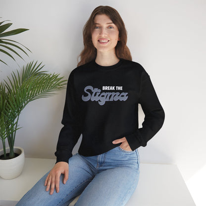 Break the Stigma Crewneck Printify