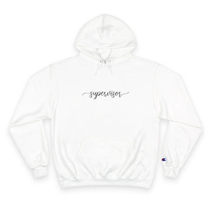 Supervisor Champion Hoodie Printify