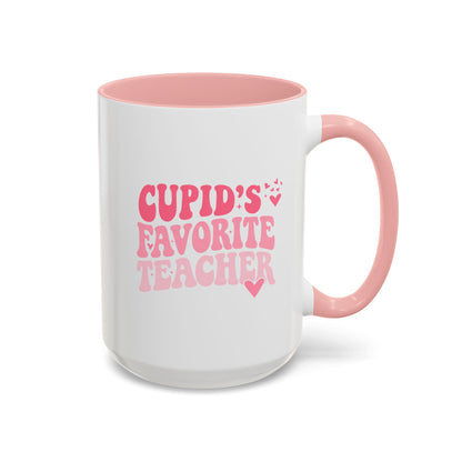 Cupid's Favorite Teacher Mug (11oz, 15oz)