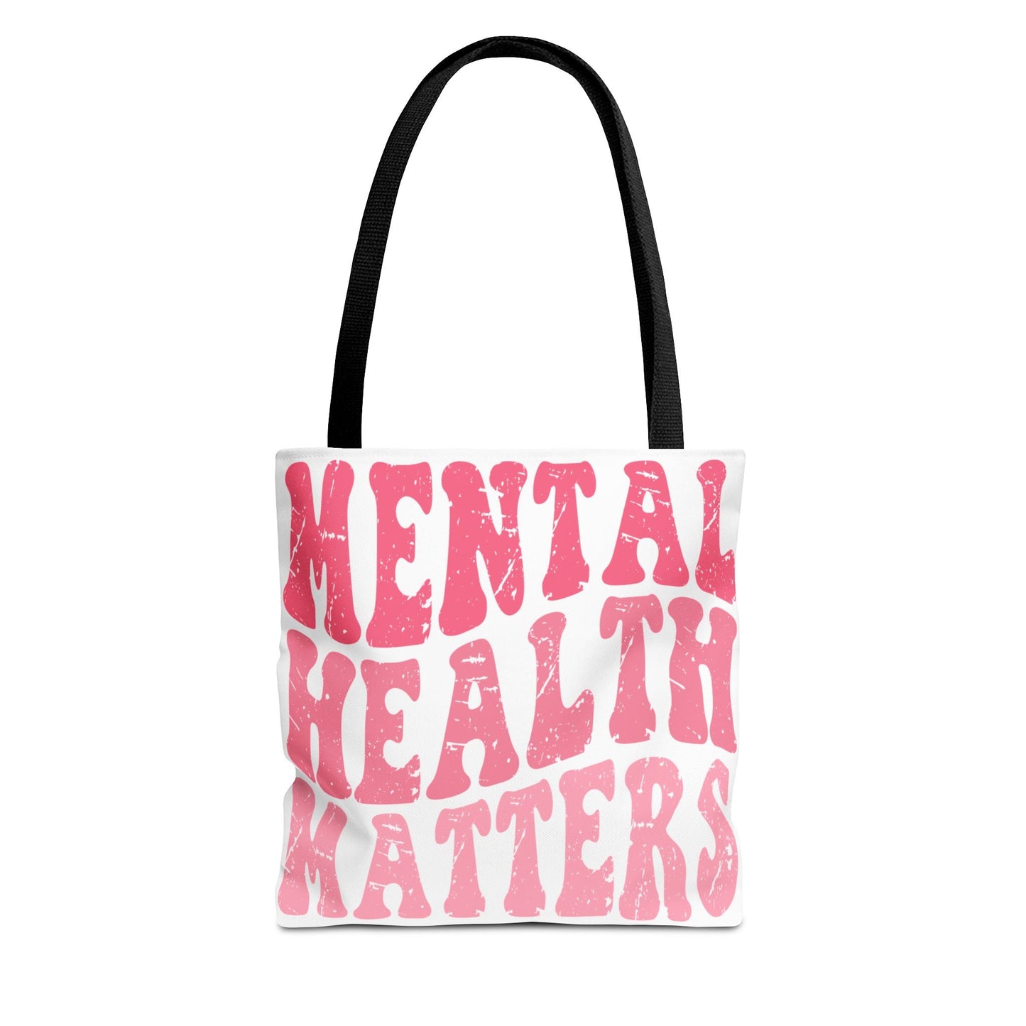 Pink Mental Health Matters Tote Printify