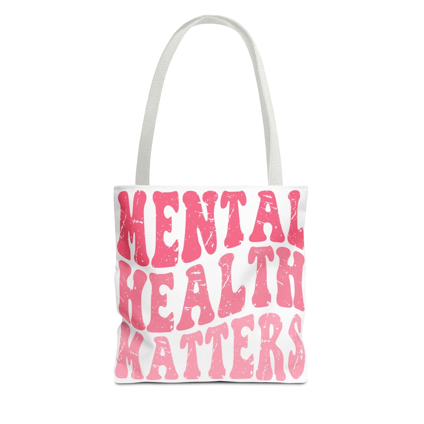 Pink Mental Health Matters Tote Printify